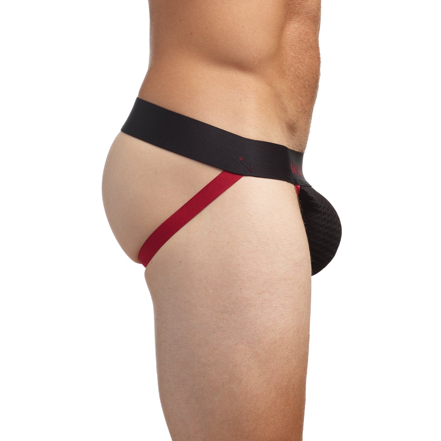 Performance Mesh Jock Strap for Men - Breathable Black Athletic Support Underwear for Workout, Running & Sports