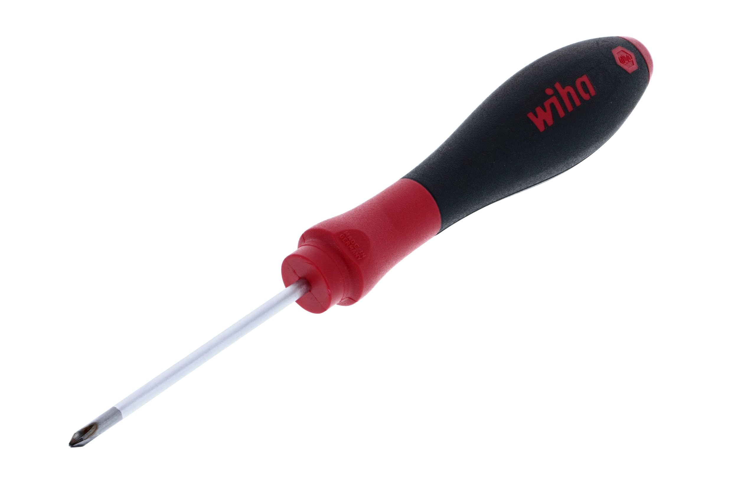 Wiha 31105 Phillips Screwdriver with SoftFinish Handle - 0 x 60mm Precision Screwdriver for Electronics, Jewelry & Small Appliances Repair - Ergonomic Grip for Comfortable Use