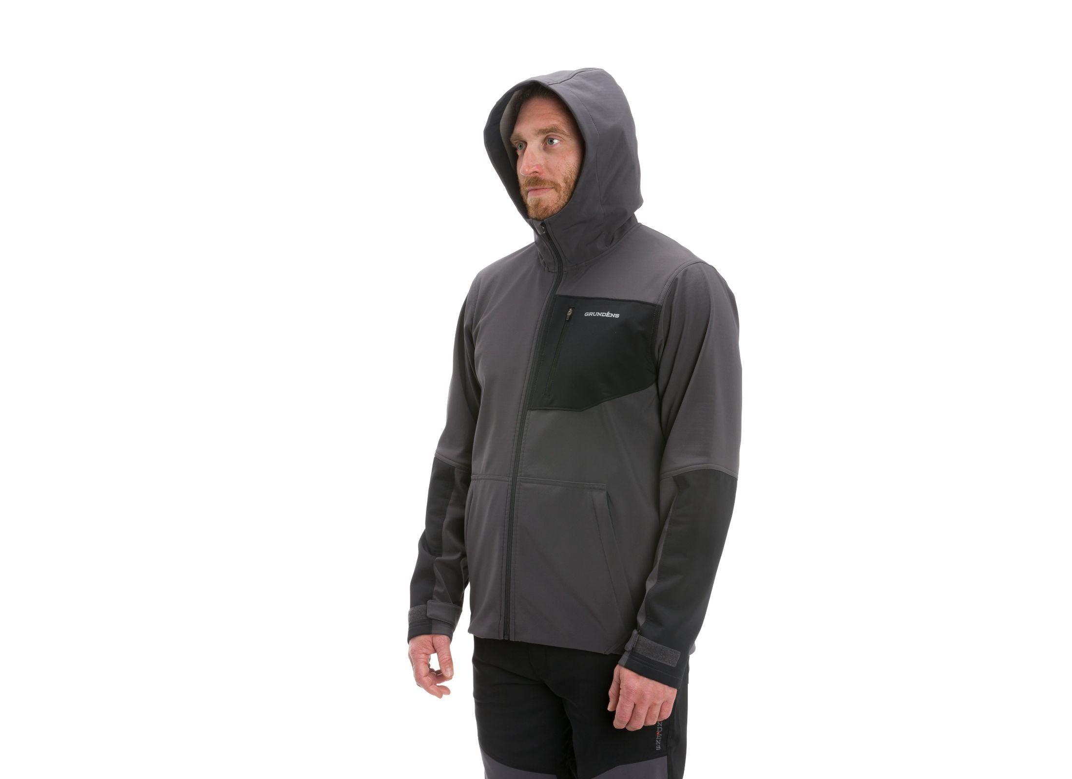 Grundens Men's Bulkhead Stretch Jacket - Waterproof Fishing Raincoat for Outdoor Work & Harsh Weather Protection | Ideal for Commercial Fishing, Boating & Stormy Conditions