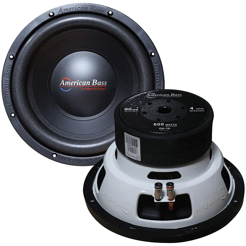 American Bass DX104 600W Peak 250W RMS 10