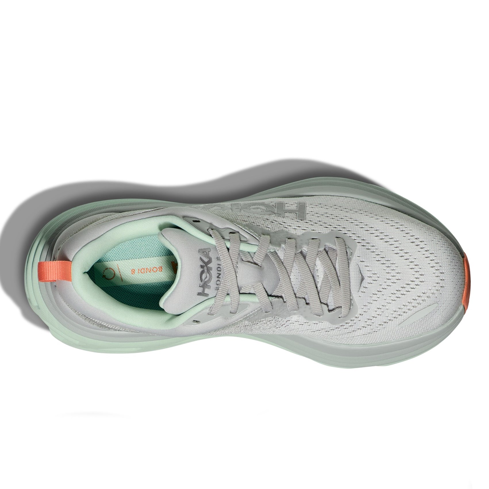 HOKA Bondi 8 Women's Running Shoes - Cushioned Road Running Sneakers for Women - Lightweight Comfortable Athletic Shoes for Jogging, Walking & Daily Wear