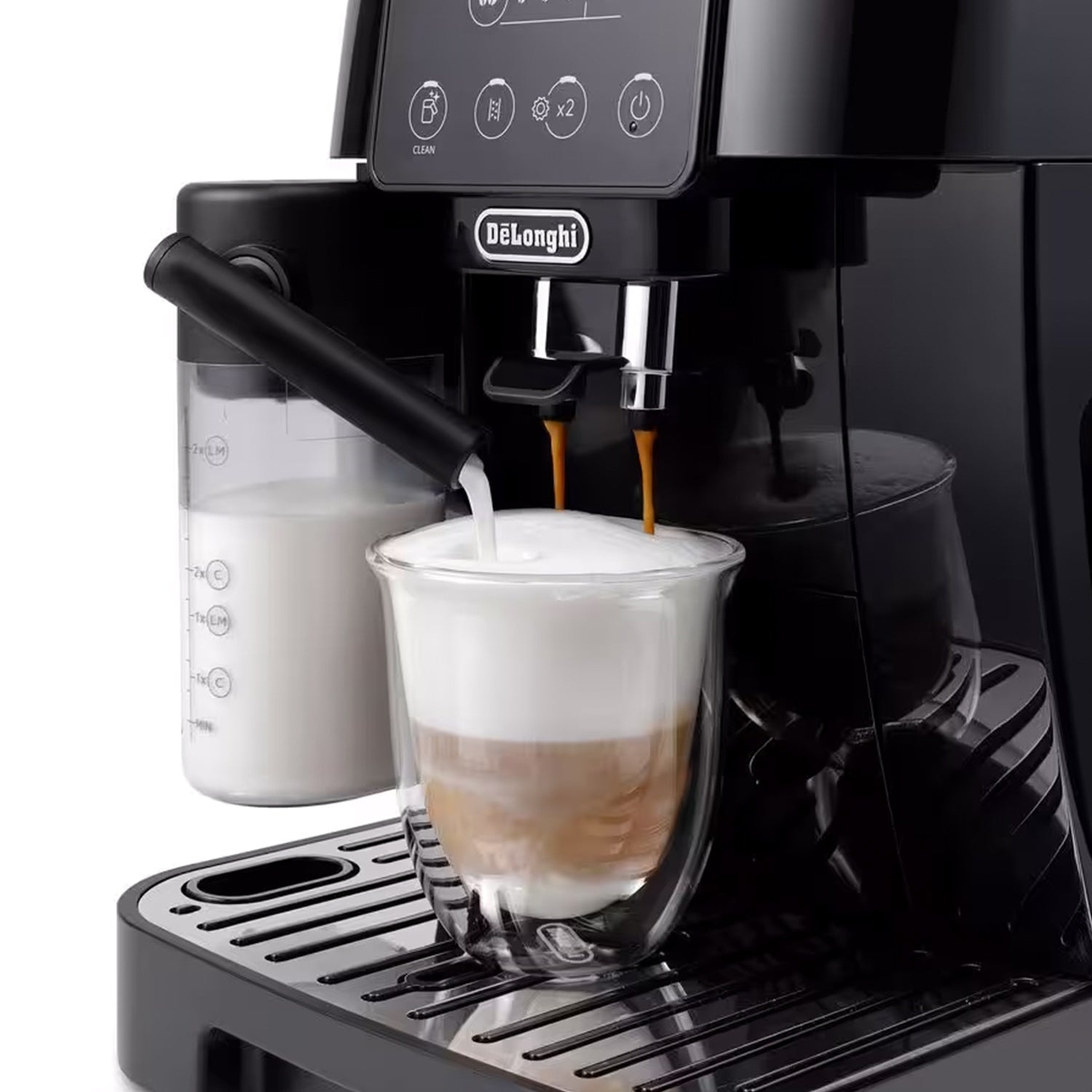 De'Longhi Magnifica Start Automatic Espresso Machine with LatteCrema System - Black (ECAM22080B) | Perfect for Home Baristas & Coffee Lovers - Make Lattes, Cappuccinos & Espresso Drinks at Home