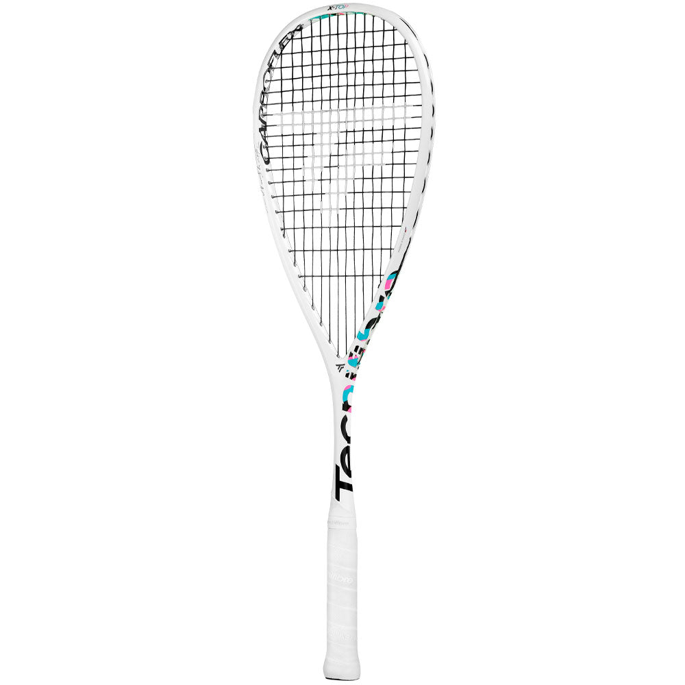 Tecnifibre Carboflex 125NS X Top Squash Racket V2 - 2024 Edition | Lightweight Carbon Fiber Squash Racquet for Advanced Players | Perfect for Competitive Tournaments & Training Sessions