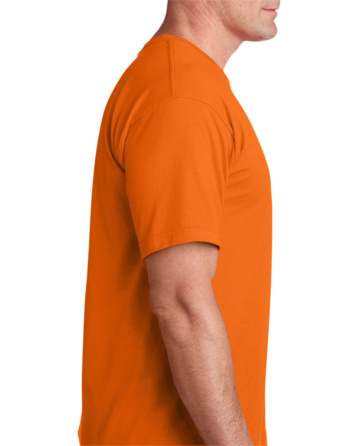 Bayside BA5040 Men's 100% Cotton T-Shirt - Soft Comfortable Crew Neck Tee for Casual Wear, Gym & Everyday Use - 5.4 oz. Lightweight Breathable Fabric