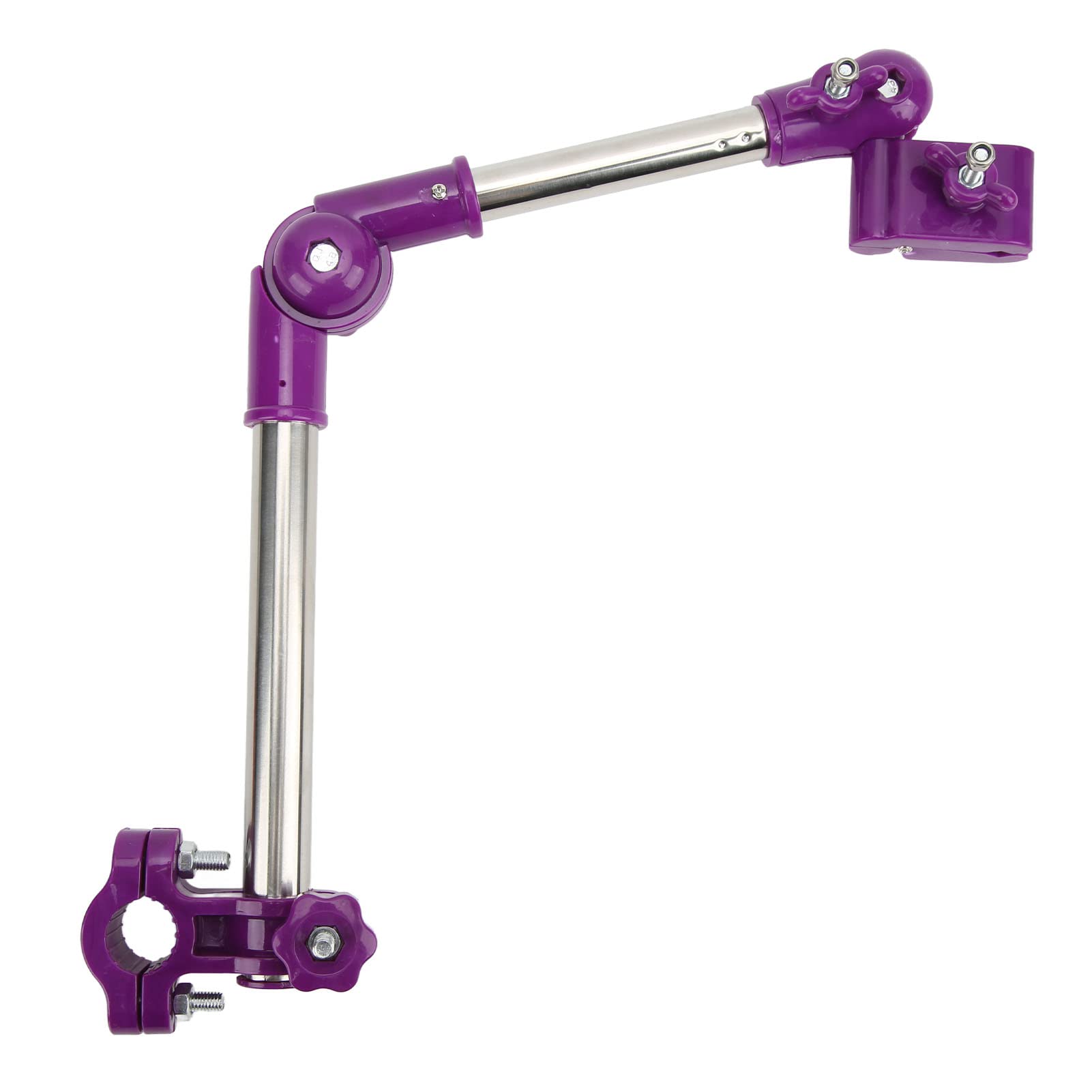 Uxsiya Electric Bike Umbrella Stand - Adjustable Sunshade Holder for Bicycles, Wheelchairs & Outdoor Use - Multipurpose Purple (Perfect for Commuting, Beach Trips & Picnics)