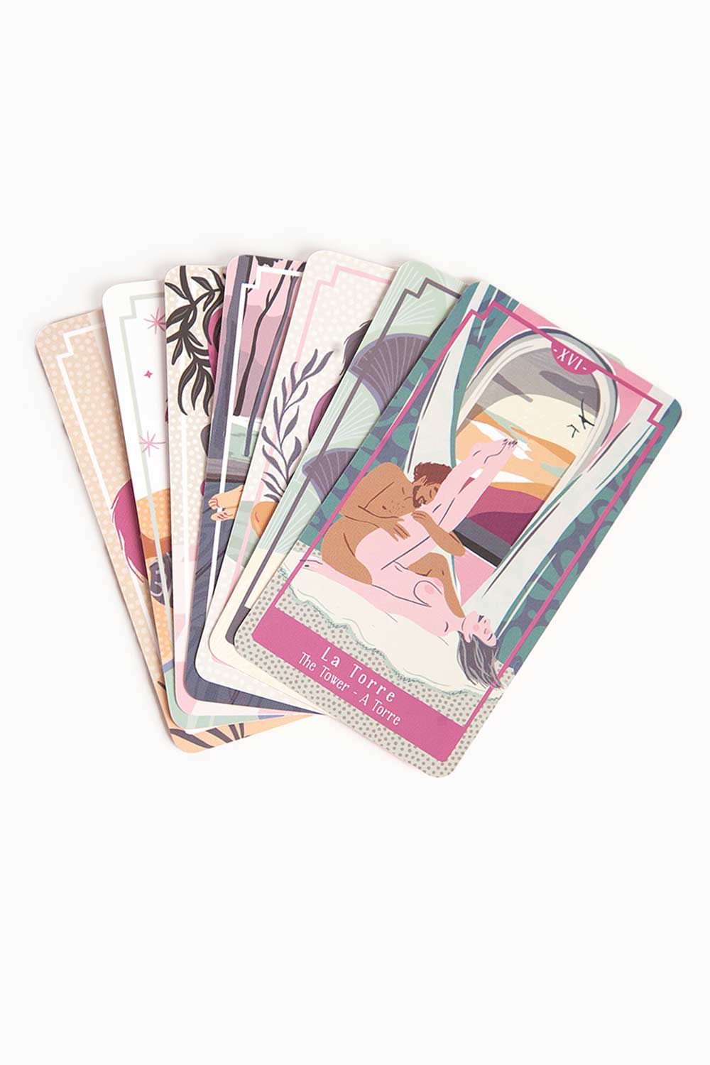 Erotic Tarot Deck | 78 Sexual Positions Cards for Couples - Perfect for Romantic Nights, Spicing Up Relationships & Adult Games