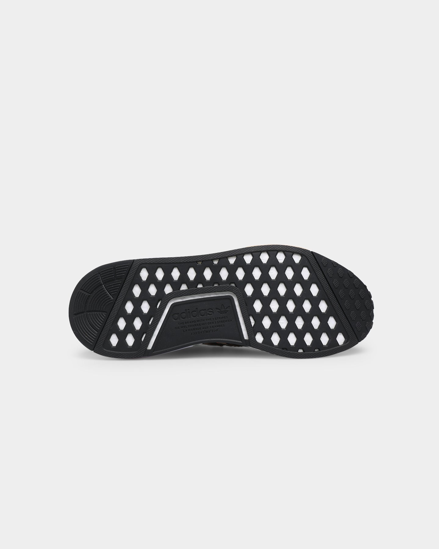 Adidas Women's NMD_R1 Running Shoes - Core Black, Pale Nude & Purple Tint - Lightweight Comfort for Gym, Jogging & Daily Wear