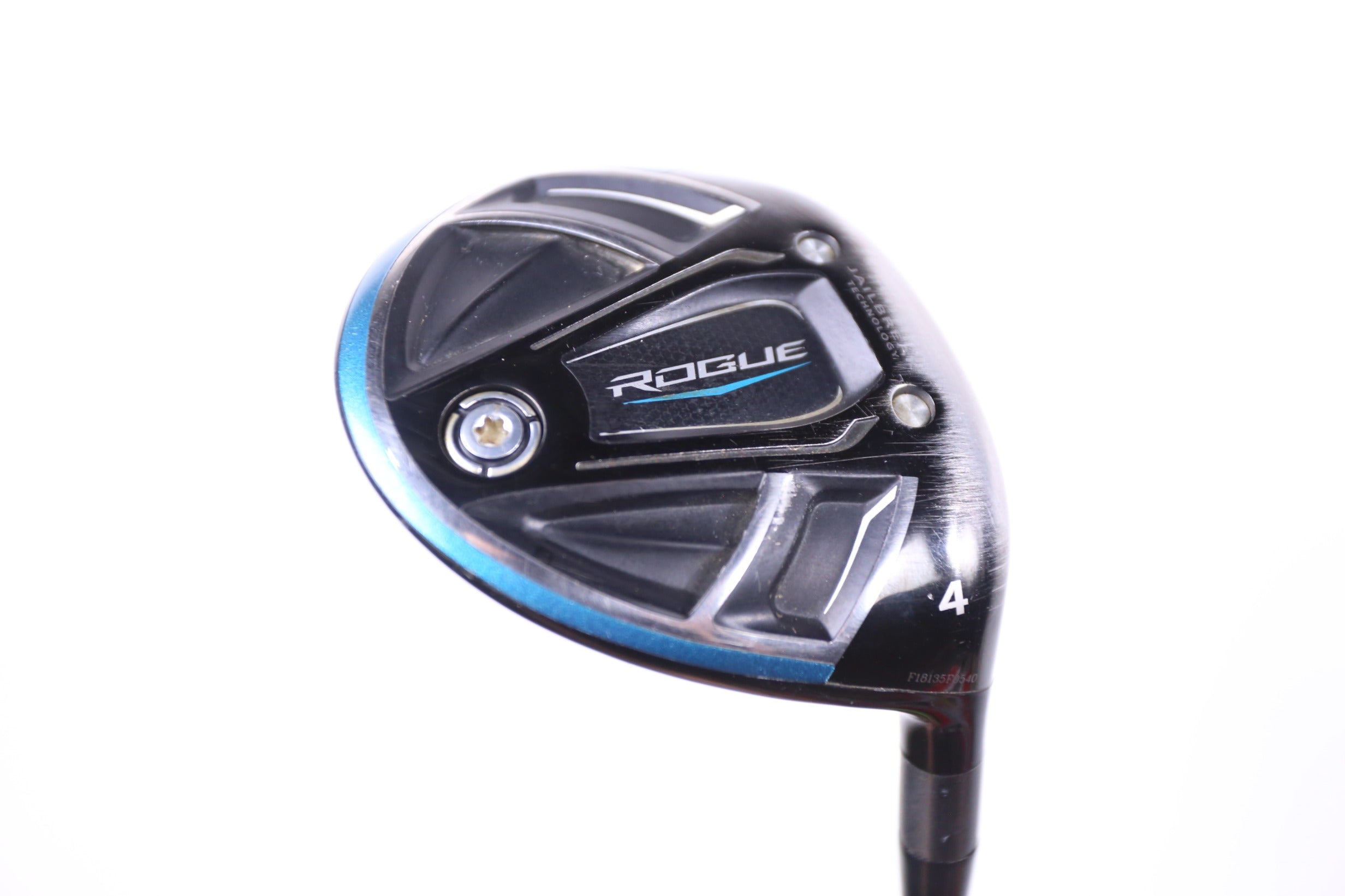 Used Callaway Rogue 4 Wood Right Handed 16.5° Stiff Flex Golf Club - Perfect for Mid-Handicap Golfers on Fairway Shots