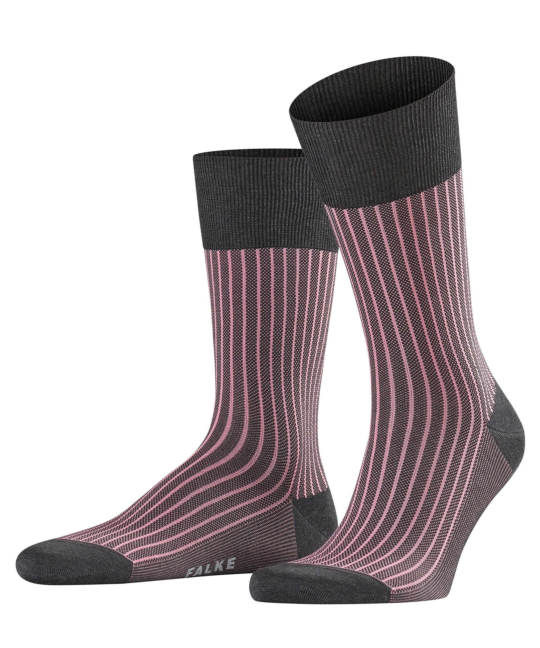 FALKE Men's Oxford Neon Socks - 1 Pair Cotton Athletic Socks with Reflective Design for Running, Gym & Casual Wear - Multiple Colors Available