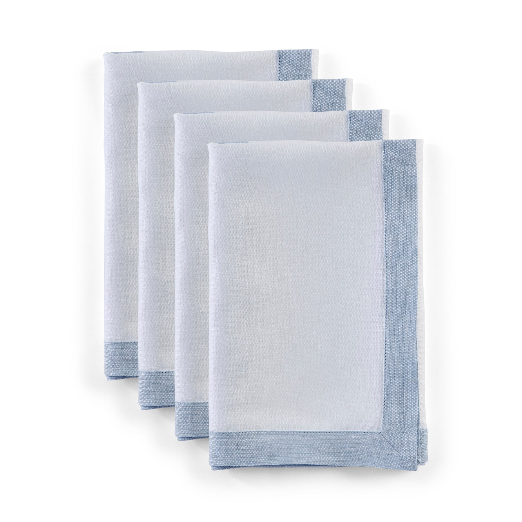 Premium Classic Cotton Napkins - Set of 4 for Elegant Dining, Dinner Parties & Home Decor | Soft, Durable & Washable Table Linens