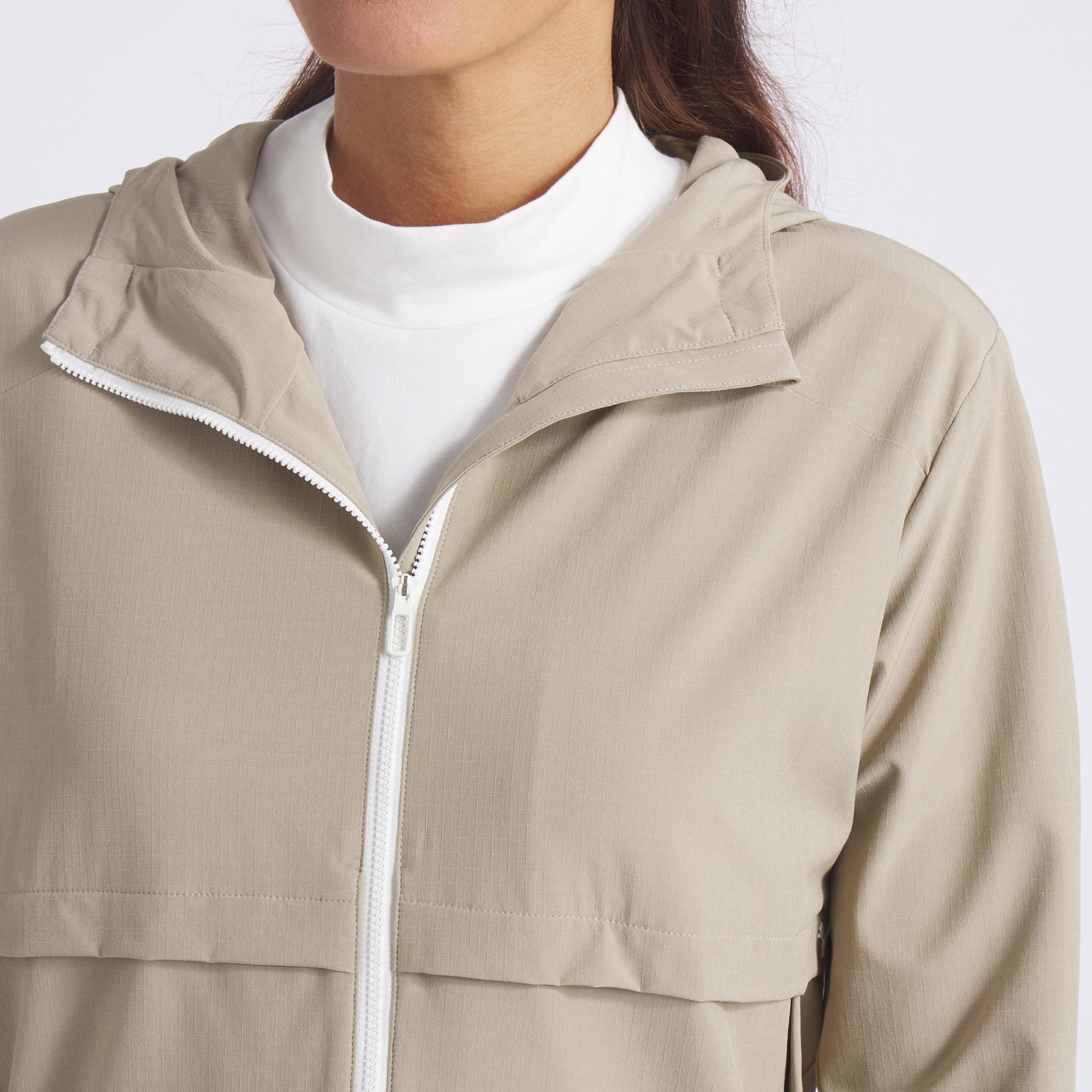Women's Ripguard Full Zip Golf Jacket - Lightweight Waterproof Windbreaker for Outdoor Sports & Casual Wear | Perfect for Golfing, Hiking & Everyday Use