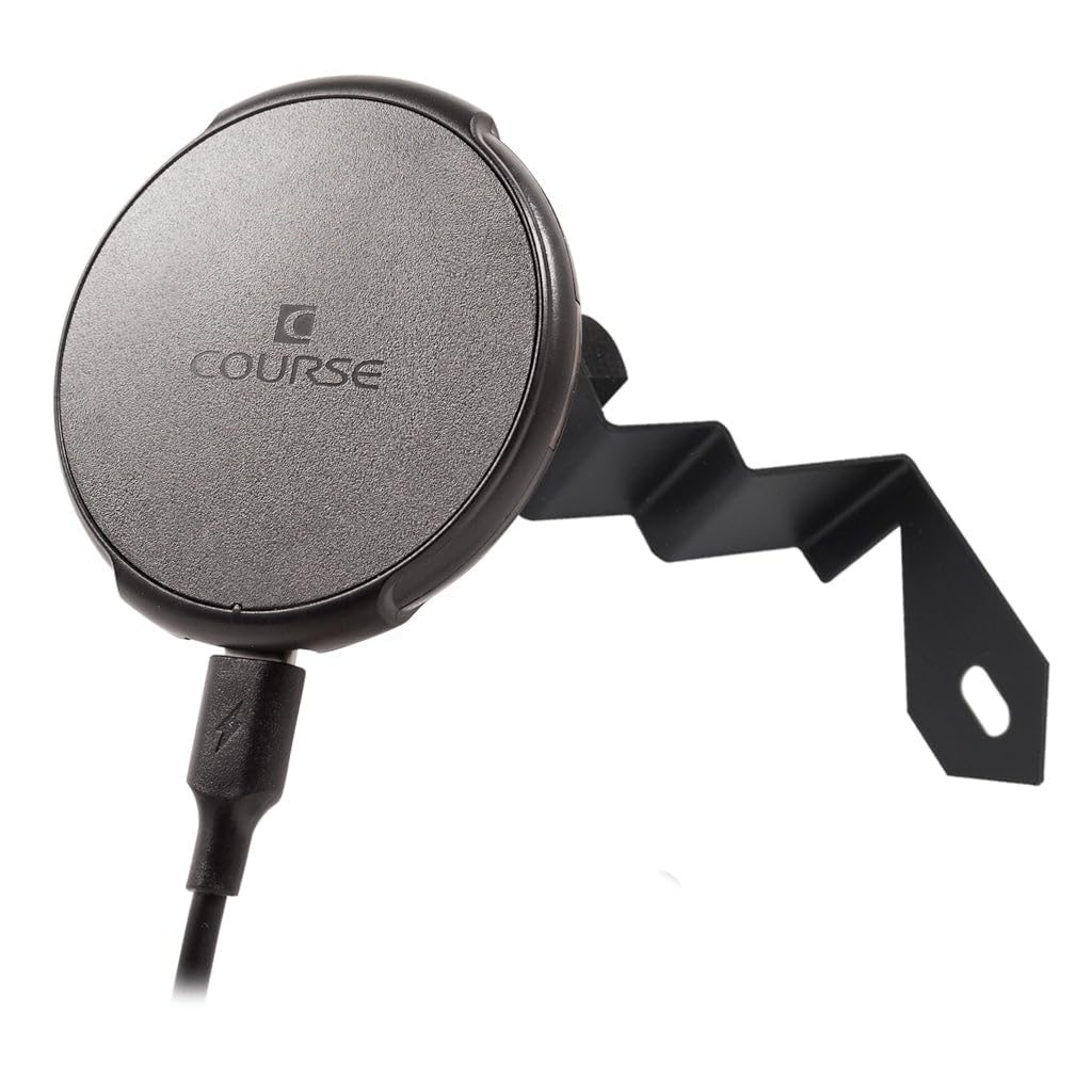 Course Motorsports DirectFit Phone Mount - Magnetic & Wireless Charging for Jeep Compass (2017-2021) | Universal Phone Compatibility | Secure Hands-Free Car Mount for GPS Navigation & Road Trips