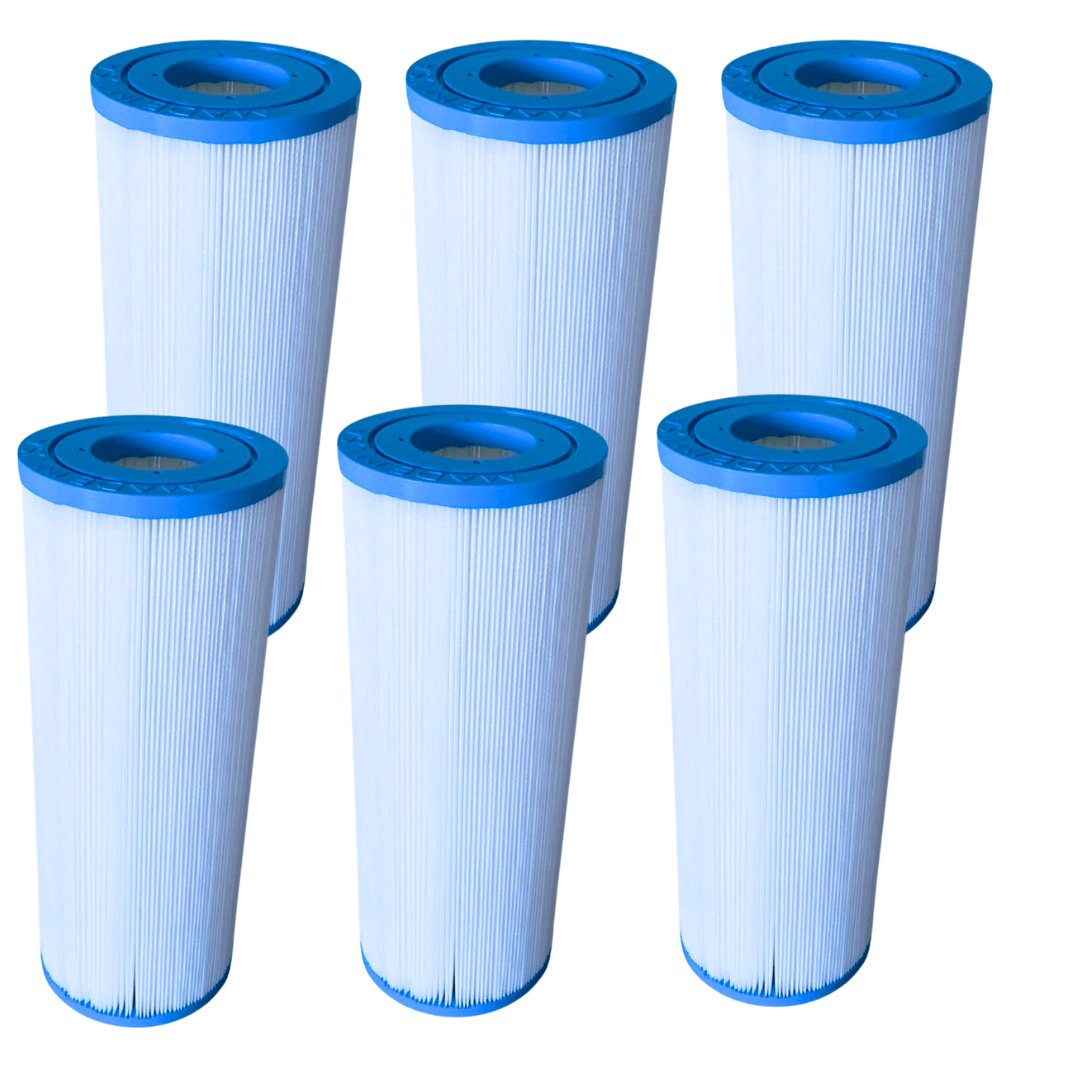 Hayward MicroStar Clear C225, CMDR II, PA225, C4325, FC1220 Replacement Spa Filters (6 Pack) - Compatible with Hot Tubs, Pools & Spas for Clean Water Maintenance