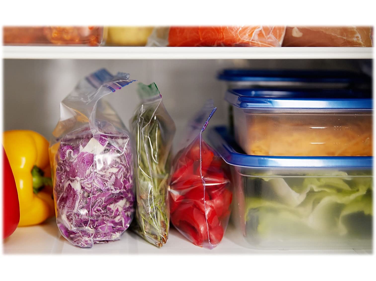 Ziploc Sandwich & Snack Bags - 280 Count with EasyGuide Texture & Grip 'n Seal Technology | Reusable Plastic Storage Bags for Lunch, Meal Prep & Food Preservation | Perfect for School, Office & Picnics