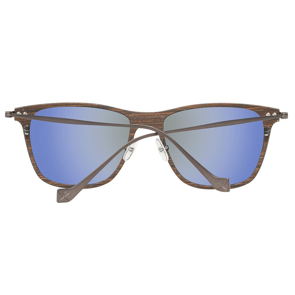 **Hackett Brown Polarized Sunglasses for Men - HSB86311255 - UV Protection, Fashionable & Stylish Sun Glasses for Outdoor Activities, Driving, and Beach**