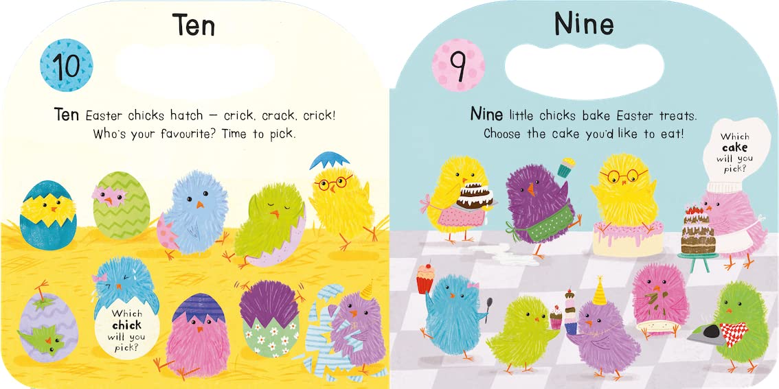 Pick a Chick Happy Easter Board Book - Fun Easter Story for Toddlers & Kids - Perfect for Easter Basket Gifts & Holiday Storytime