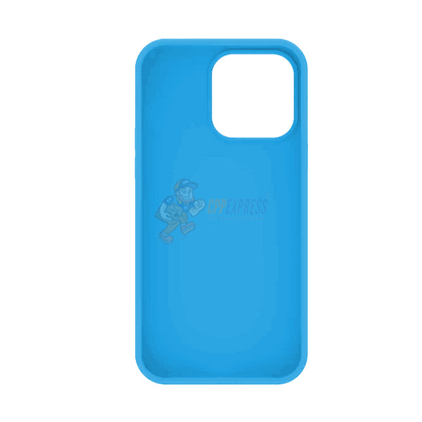 iPhone 13 Pro Slim Soft Silicone Case - Shockproof & Protective Cover in Sky Blue | Perfect for Everyday Use, Travel & Outdoor Activities