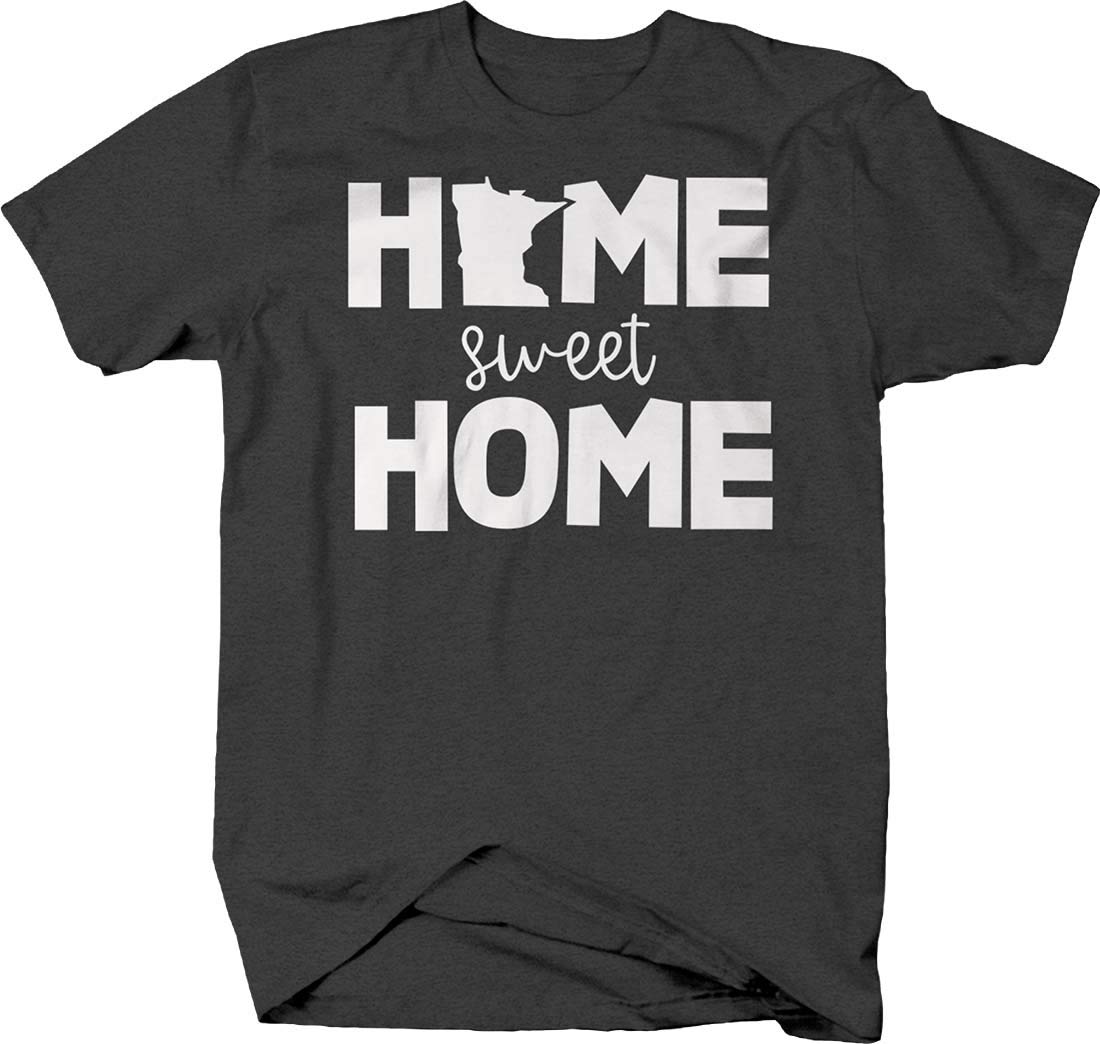Minnesota State Native Hometown Love T-Shirt for Men - Comfortable Cotton Graphic Tee - Perfect for Travel, Gifts & Showing State Pride