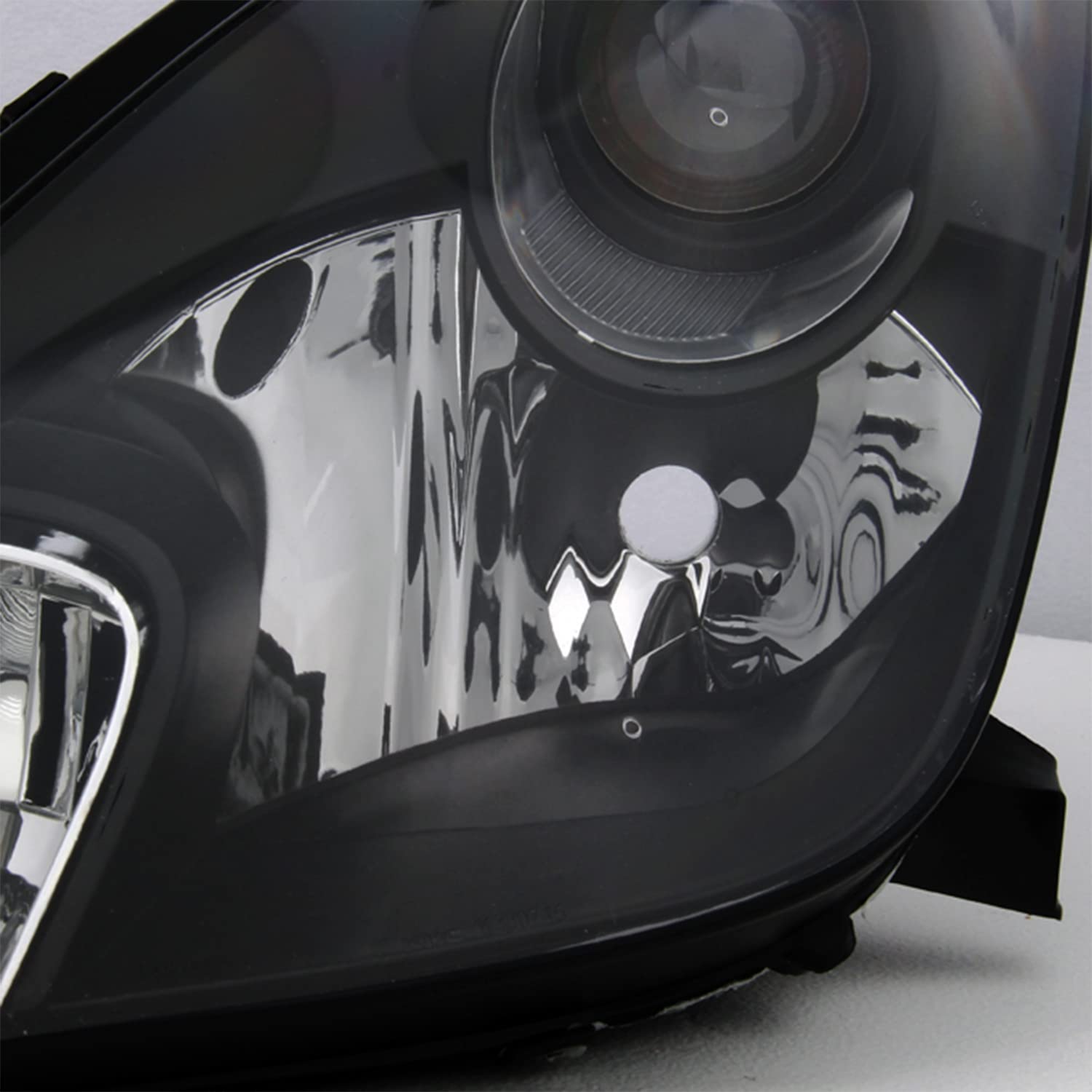 AKKON Black Bezel OE Replacement Projector Headlights for Toyota Celica - Driver & Passenger Side Headlamps - Upgrade Nighttime Visibility & Style for Street & Performance Driving