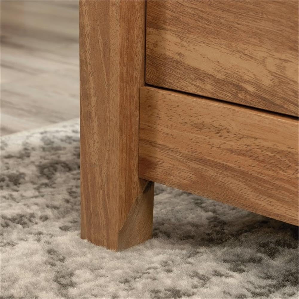 UrbanPro 6-Drawer Farmhouse Executive Desk - Solid Wood Office Desk in Brown Finish | Perfect for Home Office, Study Room & Workspace Organization