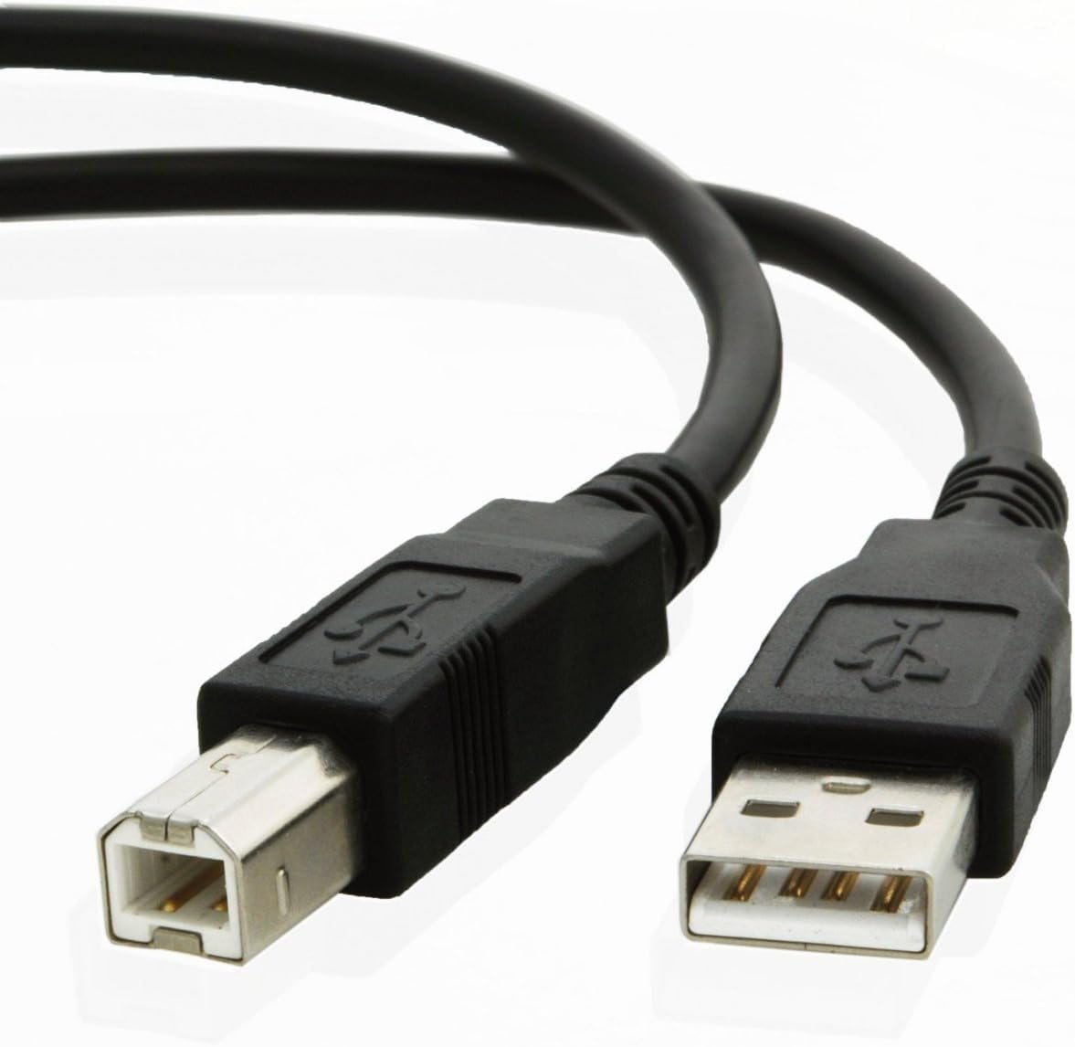 6ft USB Cable for HP Deskjet 1512 Inkjet All-in-One Printer - High Speed Data Transfer & Charging Cord - Perfect for Home Office Printing & Scanning