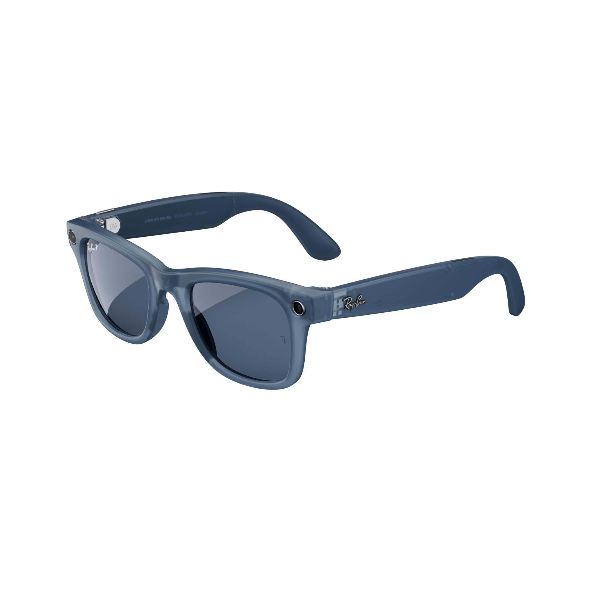Ray-Ban Meta Smart Glasses - Wayfarer Style with Built-in Audio & Camera for Hands-Free Calls, Music & Photos | Perfect for Outdoor Activities, Travel & Tech Enthusiasts