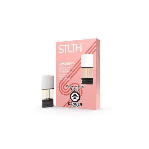 Premium Strawberry STLTH Pods for Vape - Refillable & Flavorful - Perfect for On-the-Go Vaping in Alberta