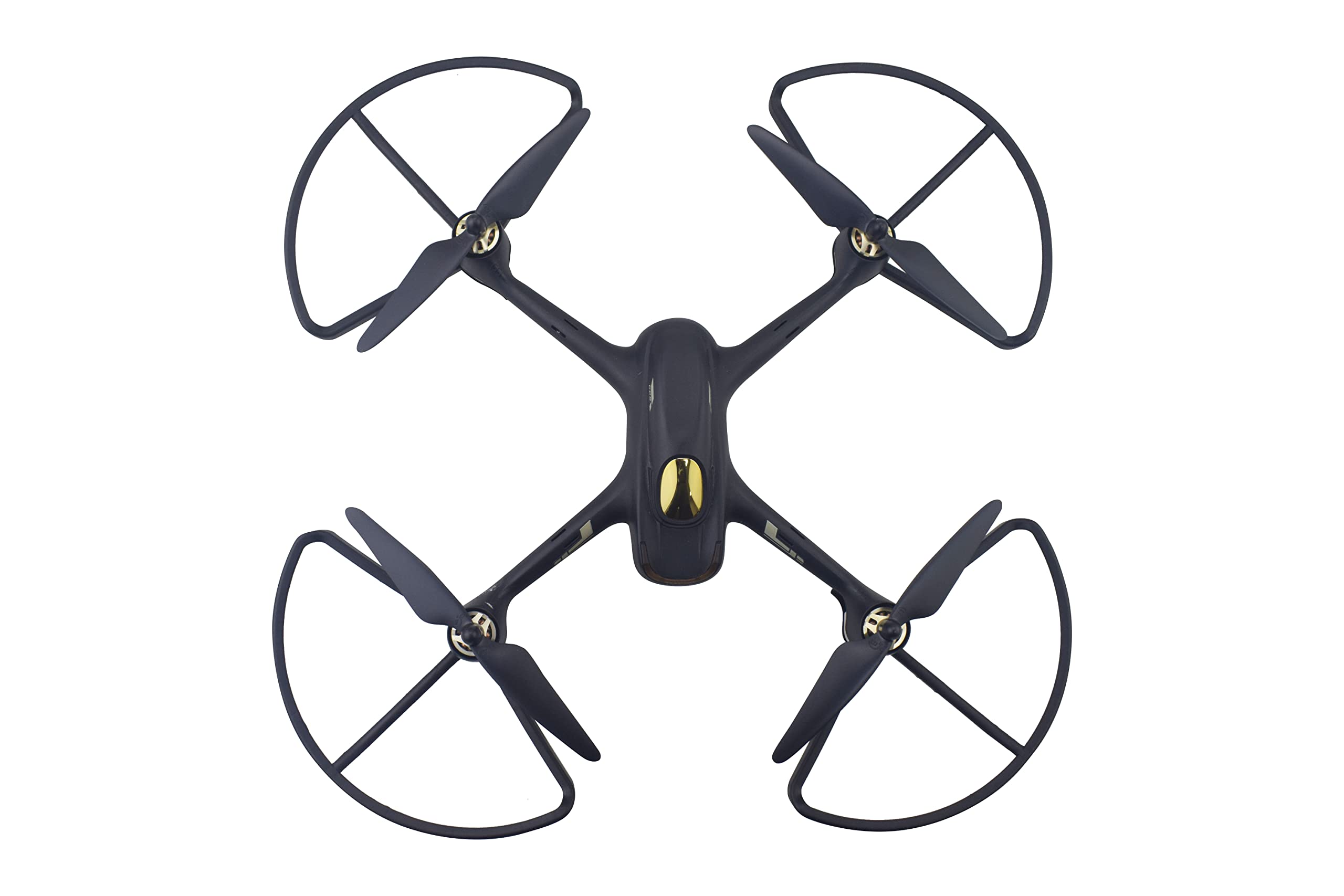 Fytoo 4pcs Hubsan H501S RC Drone Propellers with 4 Protection Covers - Spare Parts & Accessories for Quadcopter Repair and Replacement - Perfect for Outdoor Flying and Aerial Photography
