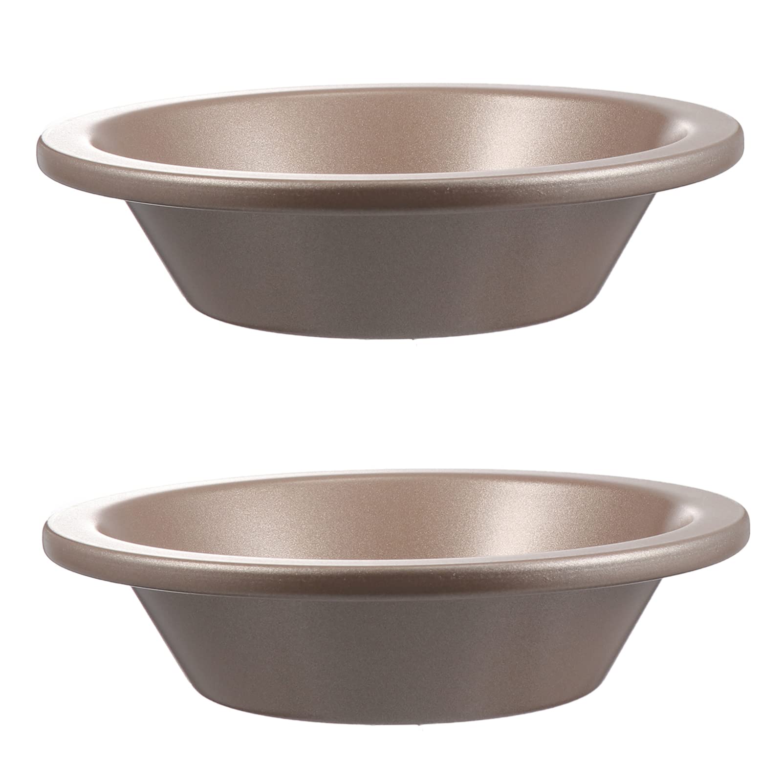Hemoton Nonstick Carbon Steel Cake Pan Set - 2-Piece Round Baking Pans for Muffins, Loaf, Cookies & Cupcakes | Perfect for Home Baking, Party Desserts & Holiday Treats