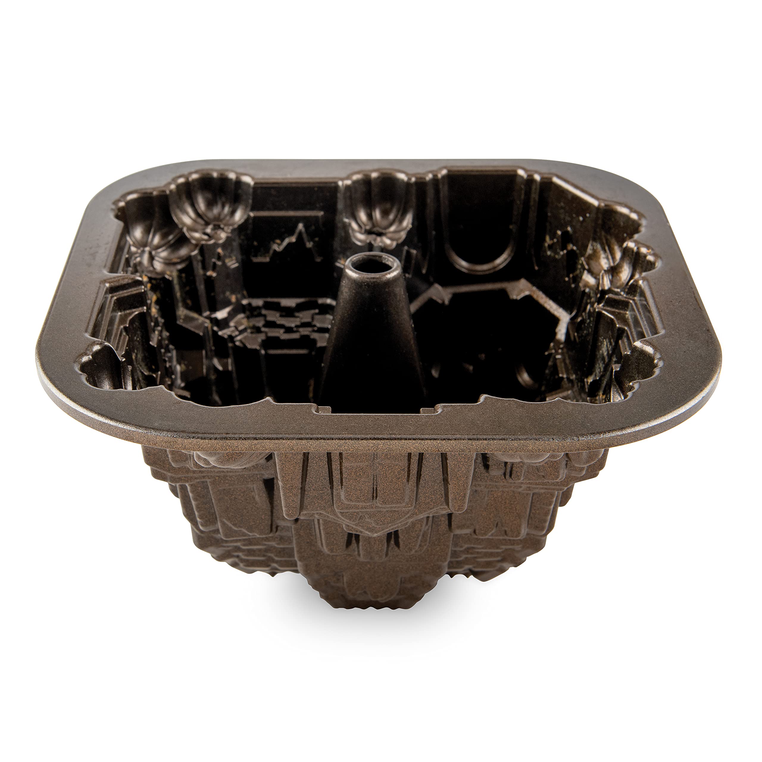 Nordic Ware Haunted Manor Bundt Pan - Halloween Cake Mold for Spooky Baking | Perfect for Halloween Parties, Themed Desserts, and Seasonal Treats