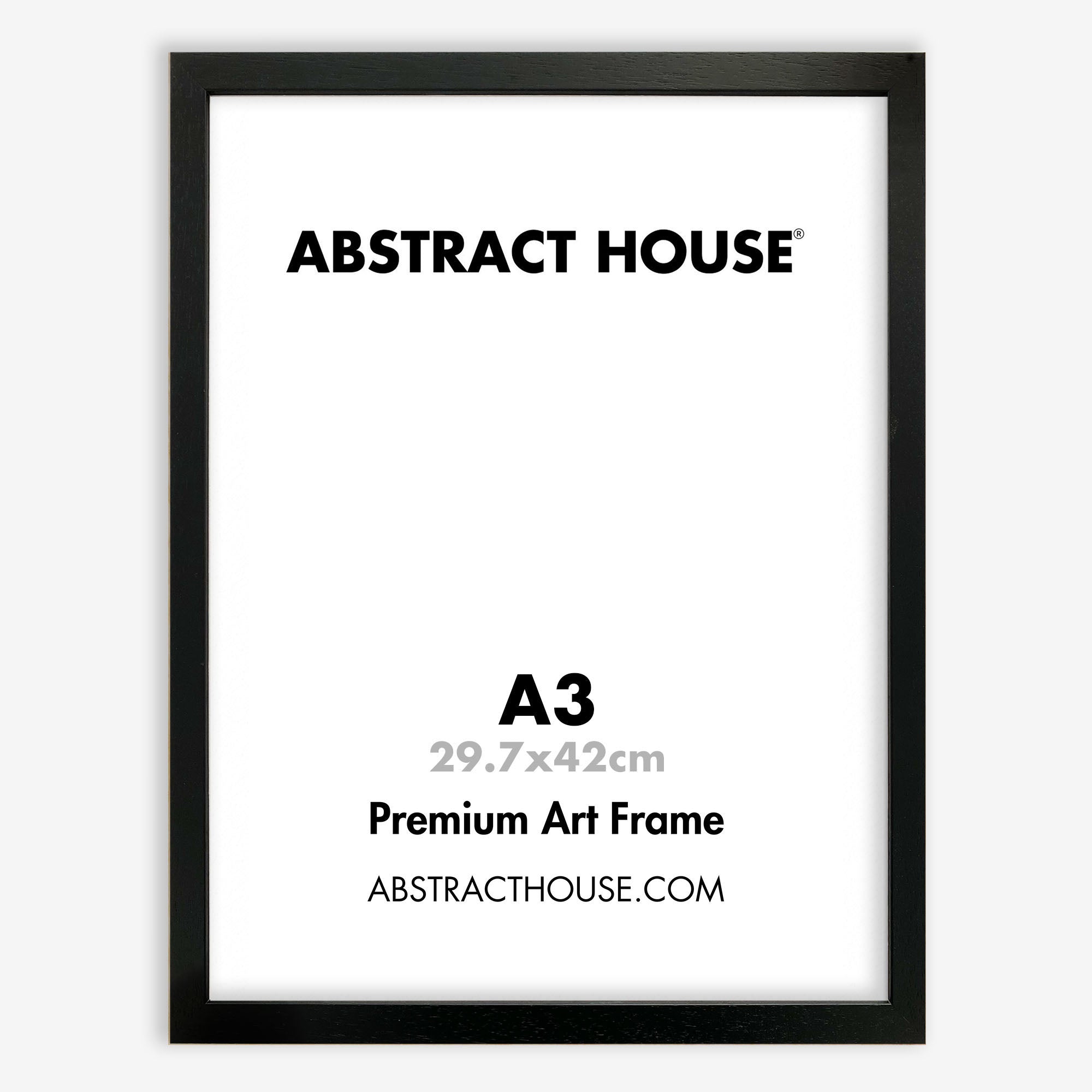 Premium A3 Size Wooden Picture Frame - Perfect for Displaying Photos, Artwork, and Certificates in Home, Office, or Gallery Settings