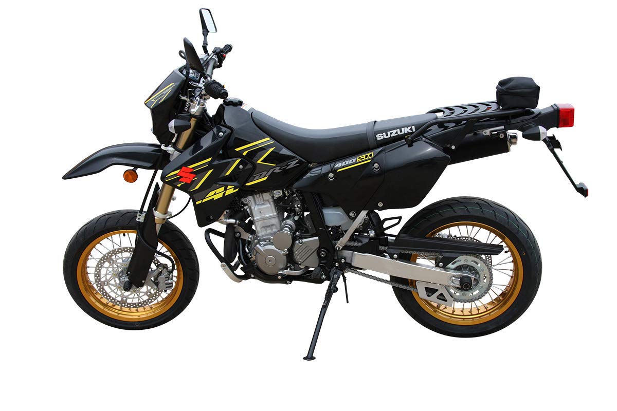 T-Rex Racing Engine Guard Crash Cages for Suzuki DR-Z400 E/S/SM (2000-2020) - Black Skid Plates | Off-Road Motorcycle Protection for Trail Riding & Adventure Biking