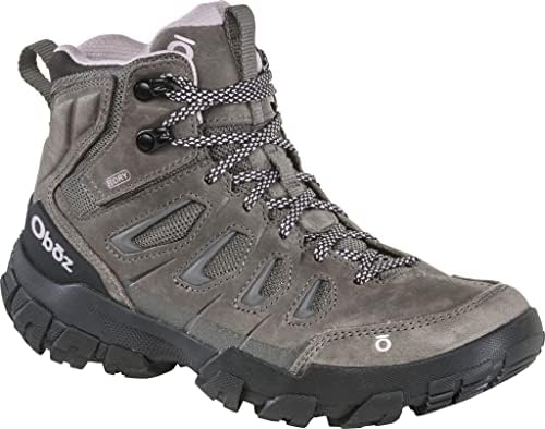 Oboz Women's Sawtooth X Mid B-Dry Waterproof Hiking Boots - Lightweight & Durable for Outdoor Adventures, Trail Walking & Backpacking