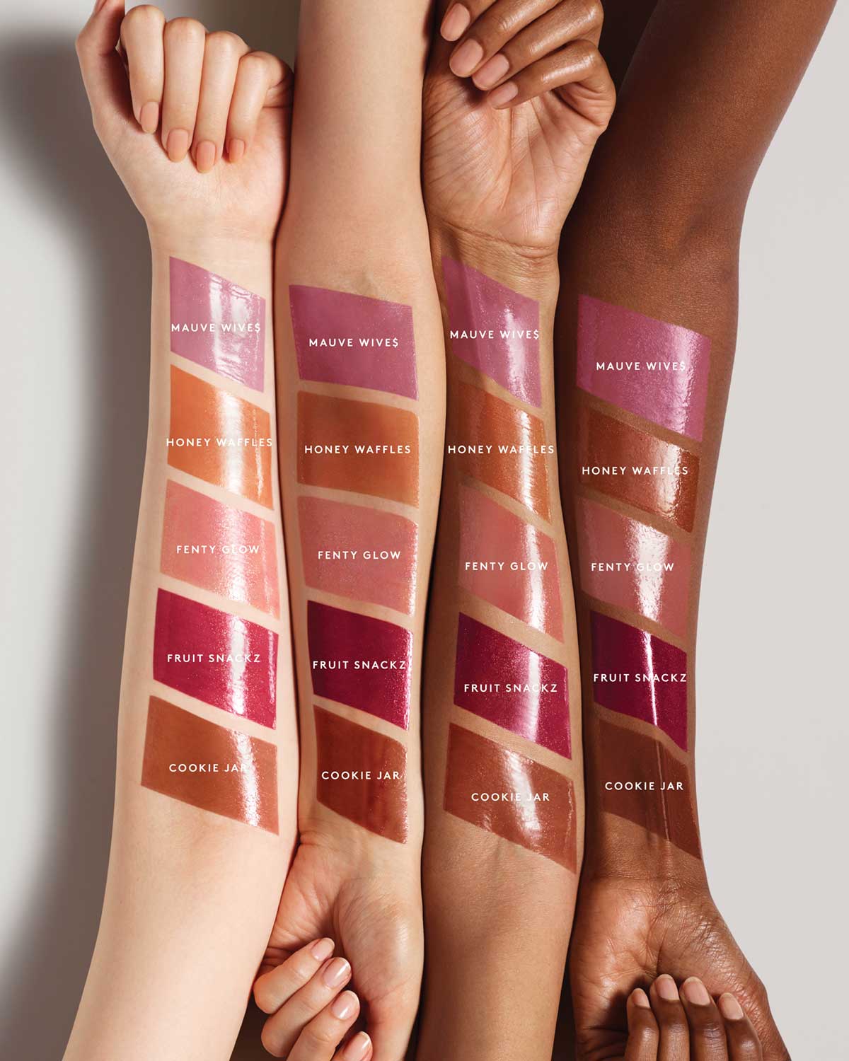 Fenty Beauty Gloss Bomb Cream Color Drip Lip Cream - Hydrating Lip Gloss in Fenty Glow Shade, Perfect for Day & Night Wear, Date Nights and Special Occasions