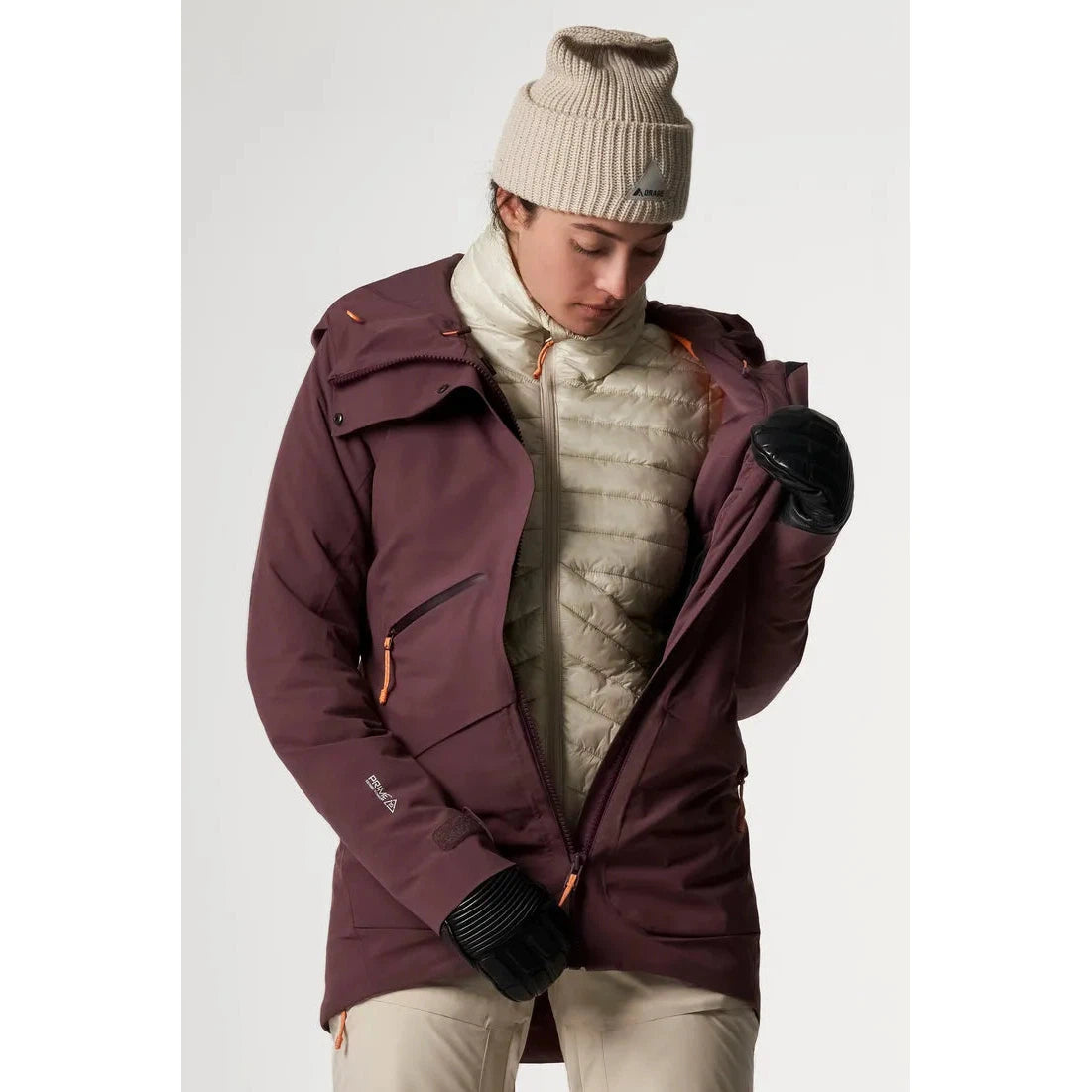 Orage Women's Grace Insulated Winter Jacket 2025 - Waterproof Windproof Warm Coat for Skiing, Snowboarding & Outdoor Activities