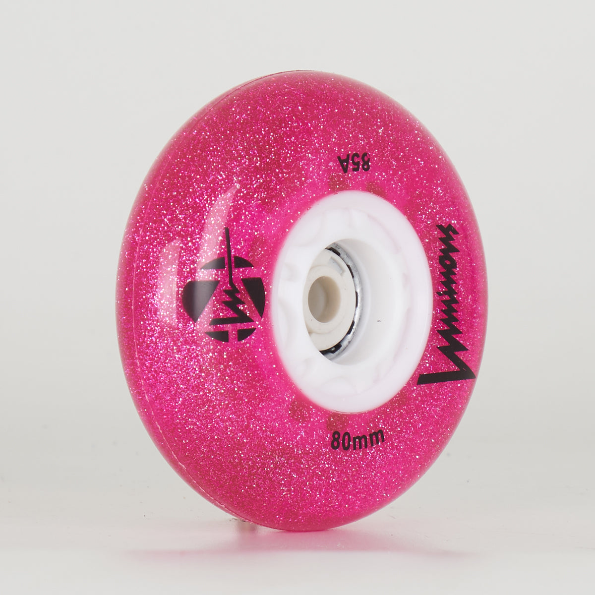 80mm Luminous LED Light Up Wheels for Skateboards & Scooters - Glow in the Dark Wheels for Night Riding Safety