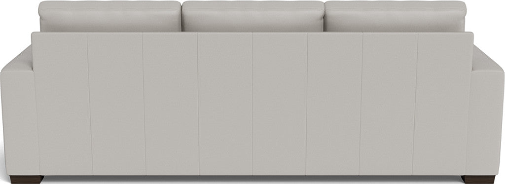Mas Mesa 101 Deep Leather Estate Sofa - Premium Genuine Leather Living Room Couch for Home Theater, Lounge & Luxury Living Spaces