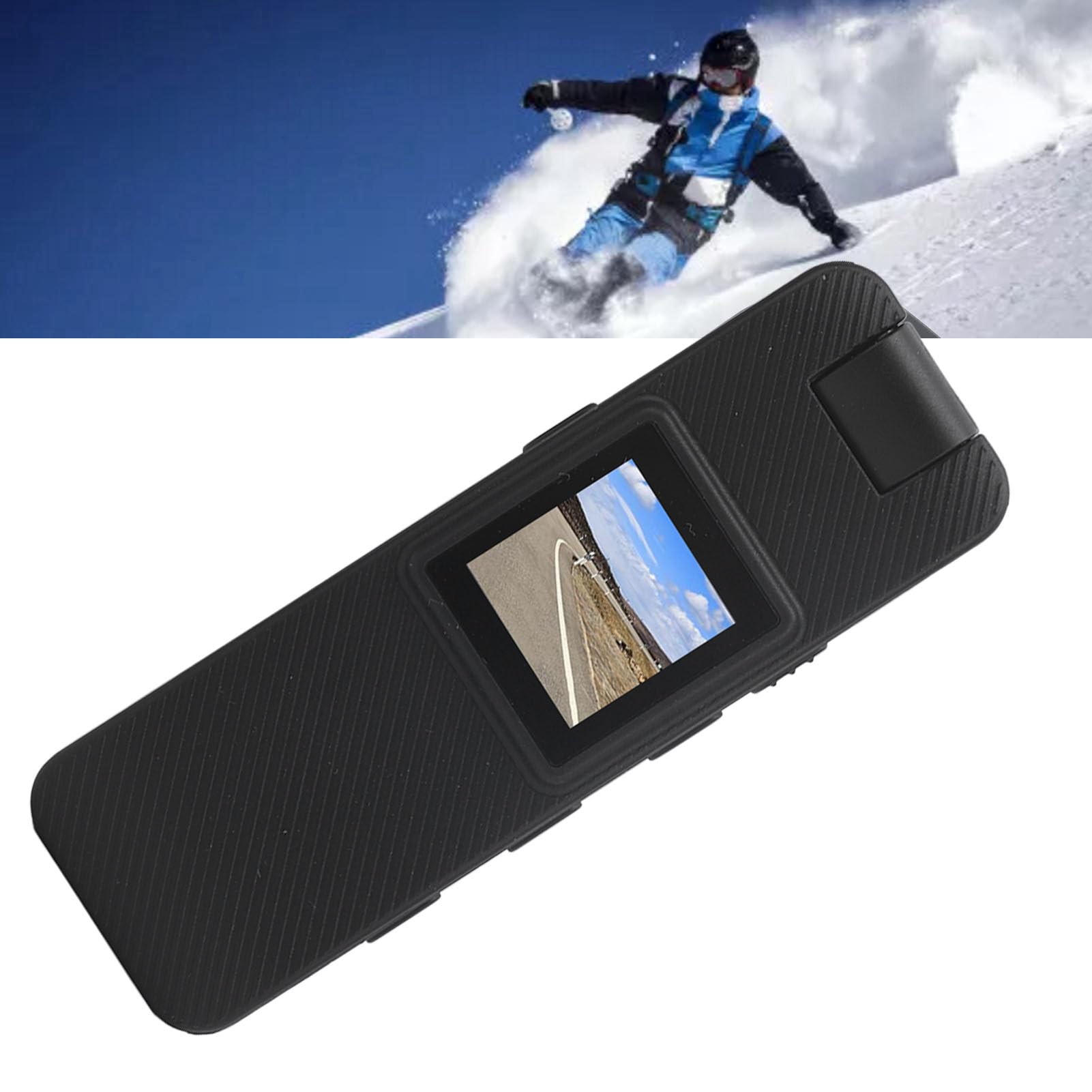 Portable Clip-On Camera with Night Vision - HD Video Recorder for Travel, Sports, Vlogging & Outdoor Adventures