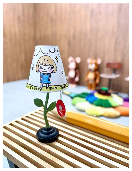 Yoshitomo Nara Y.N. Lamp - Cute Anime Style Table Lamp for Bedroom, Living Room & Office - Perfect for Home Decor, Gift & Art Lovers