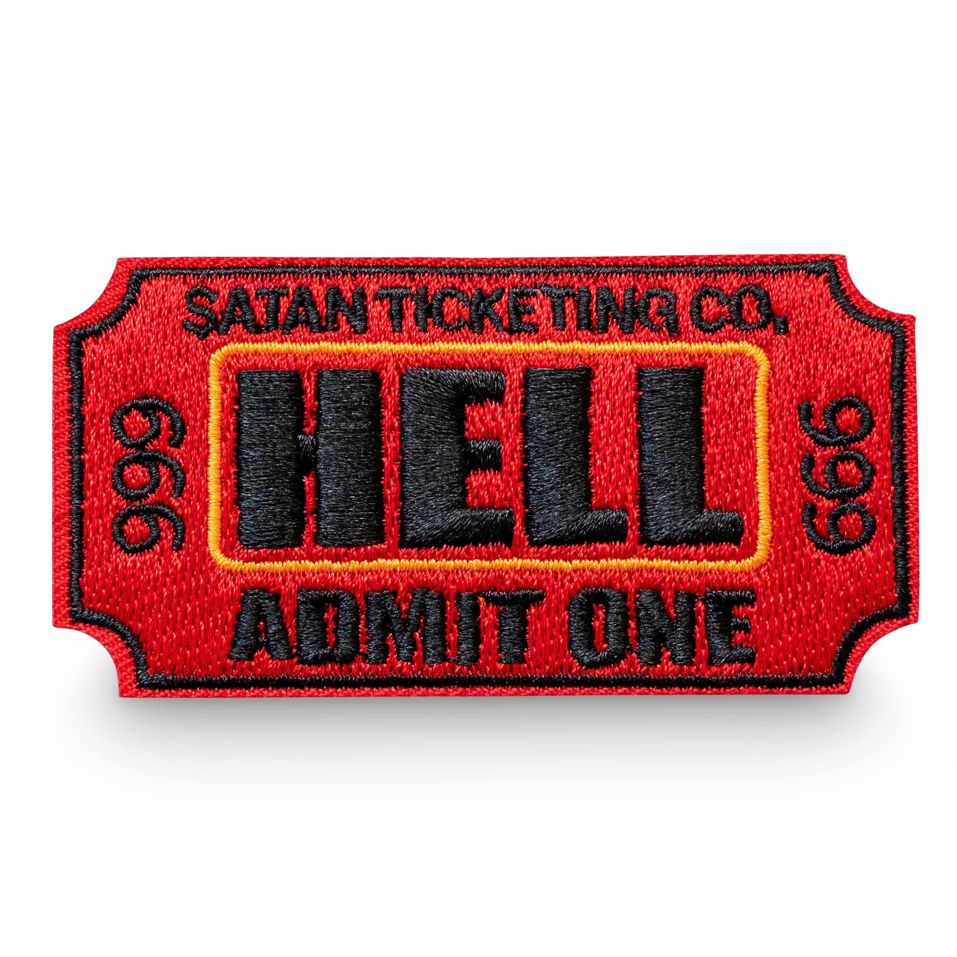 Funny Iron On or Sew On Embroidered Patches - 3