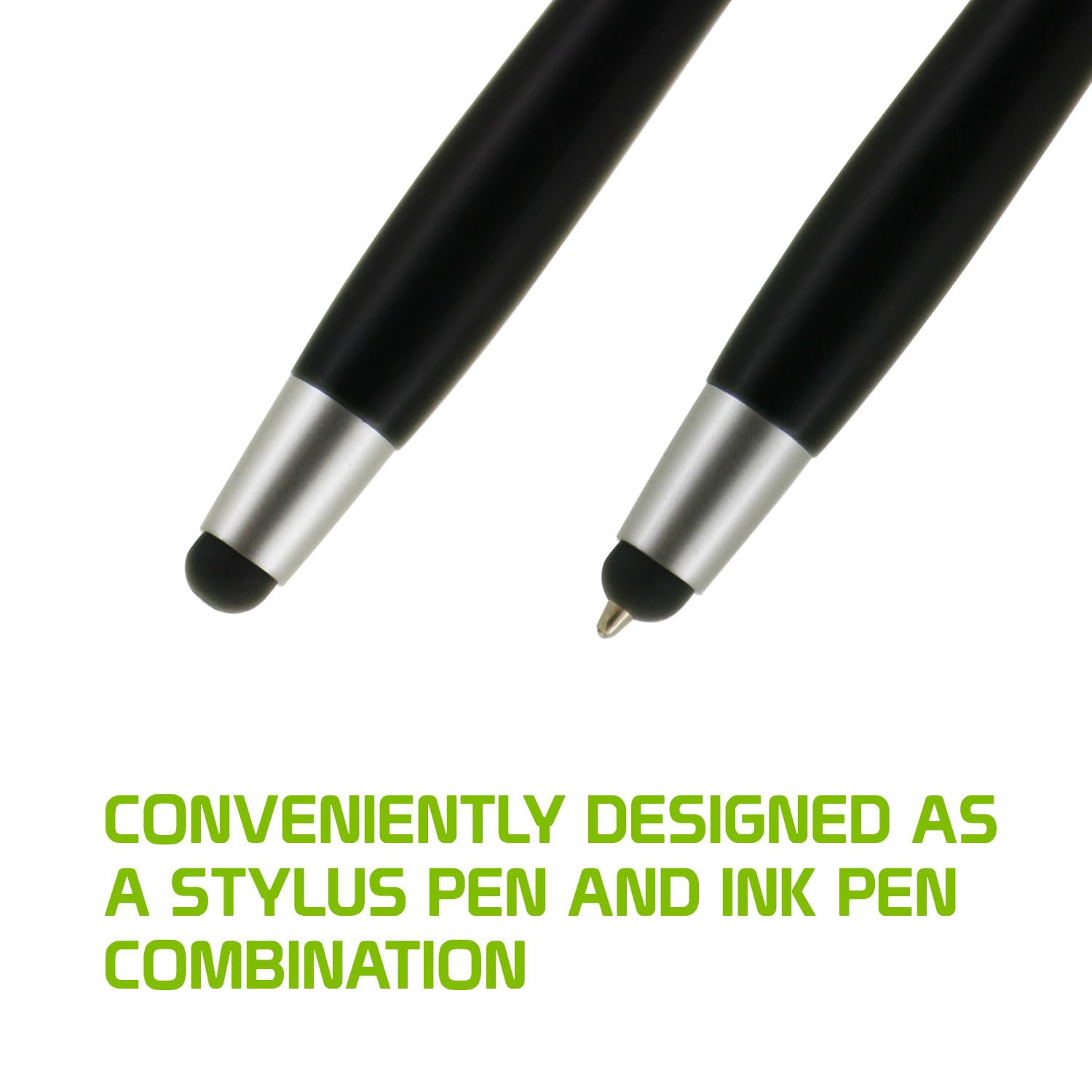 Premium 2-in-1 Stylus Pen for iPad Pro/Air/Mini & iPhone | Compatible with Samsung Galaxy Tablets & Smartphones | Perfect for Drawing, Note-Taking & Digital Signatures