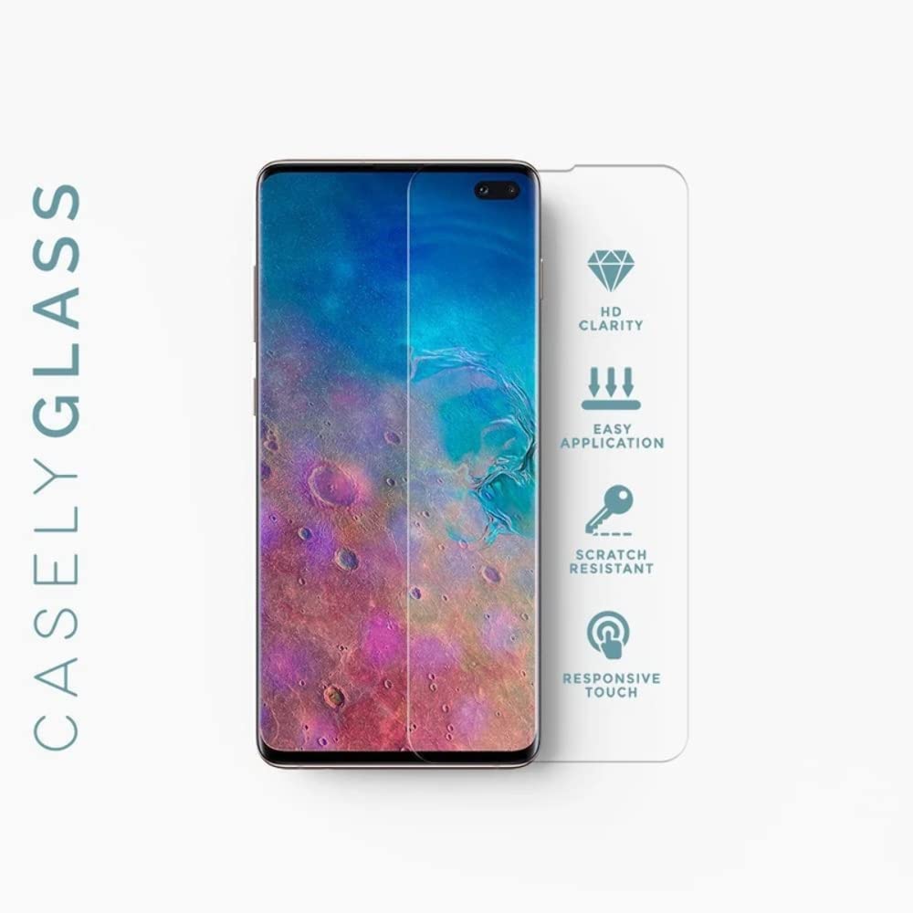 Casely Tempered Glass Screen Protector for iPhone SE (2020 & 2022), iPhone 8, 7, 6/6s - HD Clear, Anti-Scratch, Bubble-Free Protection - Perfect for Everyday Use, Travel & Work