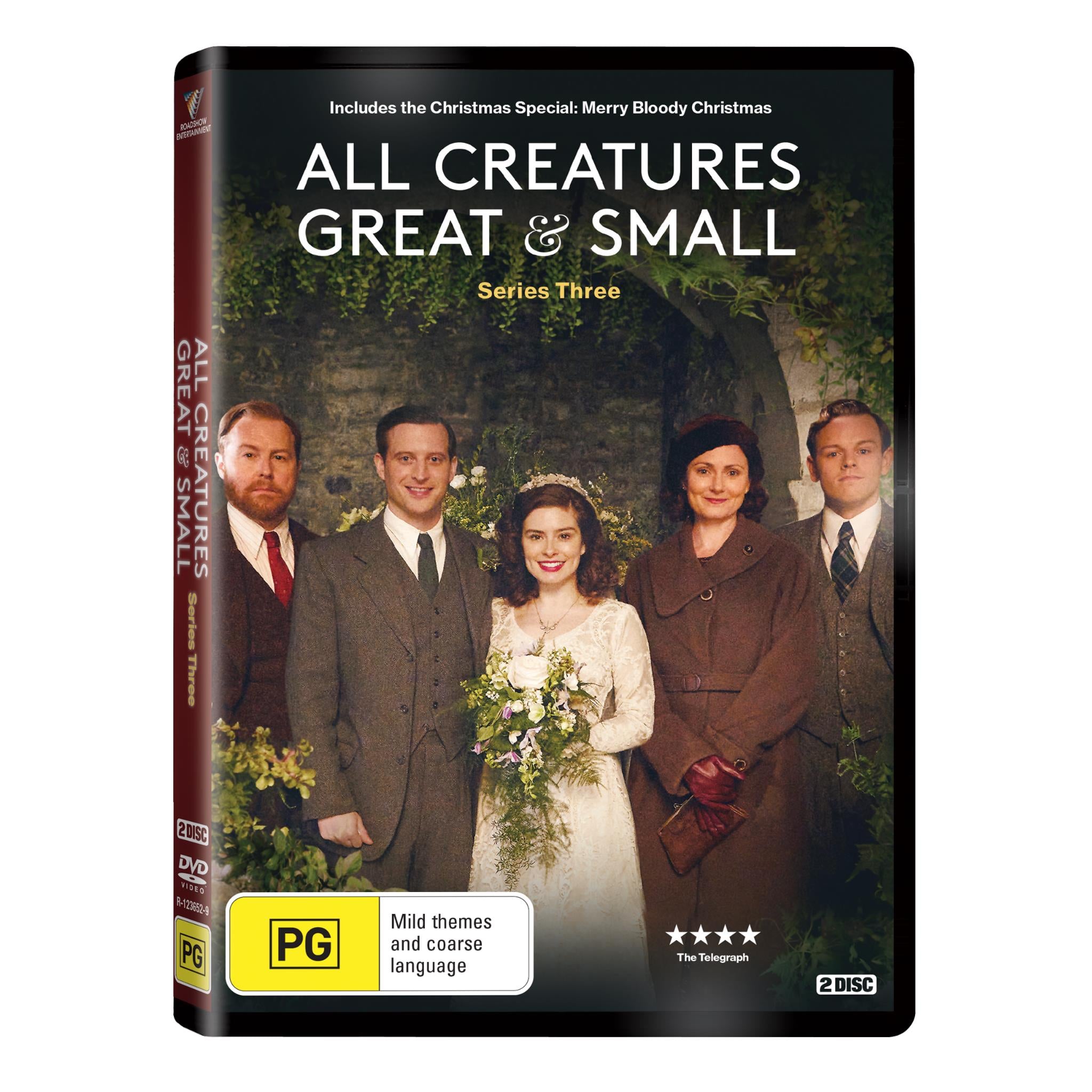 All Creatures Great & Small Series 3 DVD - Heartwarming British Drama About a Country Vet | Perfect for Family Movie Nights & Animal Lovers