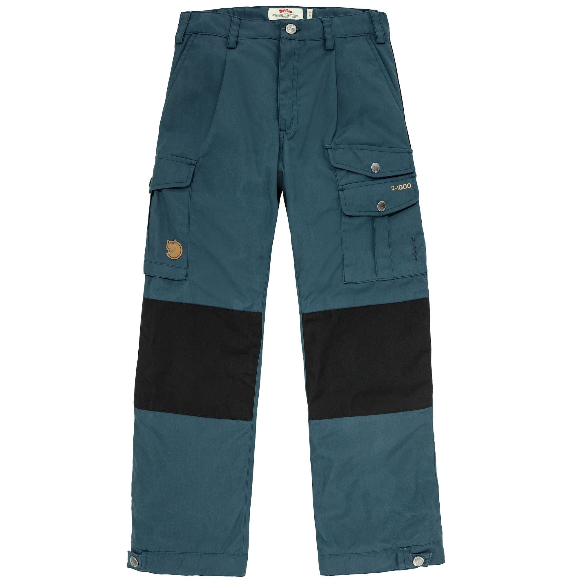 Fjallraven Kids Vidda Padded Trousers - Unisex Outdoor Pants for Hiking & Camping (Size 146, Mountain Blue) - Durable & Comfortable for Active Children