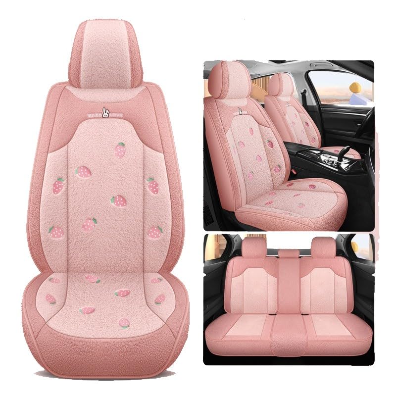 Premium Breathable Leather Car Seat Covers Full Set - Universal Fit for Most Cars, SUVs & Trucks | Classic Model 4 | Enhanced Comfort & Protection for Daily Commutes, Road Trips & Family Travel