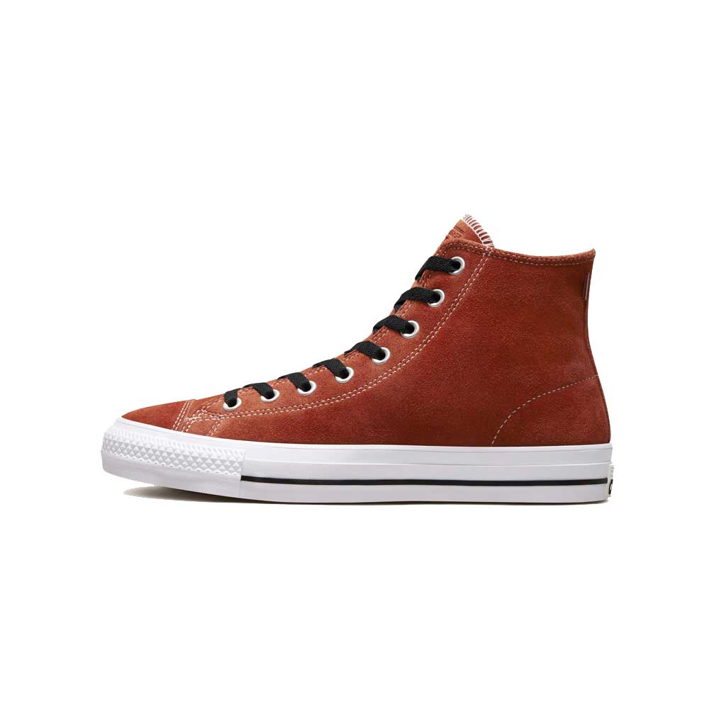 Converse CTAS Pro High Top Sneakers - Dark Terracotta Color | Classic Canvas Basketball Shoes for Men & Women | Perfect for Streetwear, Casual Outfits & Skateboarding