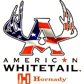 Hornady AW Sticker - Patriotic Red, White & Blue Decal (98009) - Perfect for Cars, Laptops, Coolers & Hunting Gear