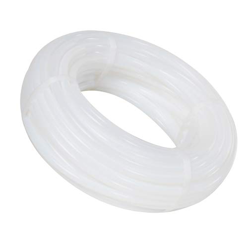8mm ID 10mm OD Heavy Duty Clear Plastic Tubing - Chemical Resistant, Durable PVC Hose for Industrial & Laboratory Use - 25ft Length - Ideal for Fluid Transfer, Aquariums & DIY Projects