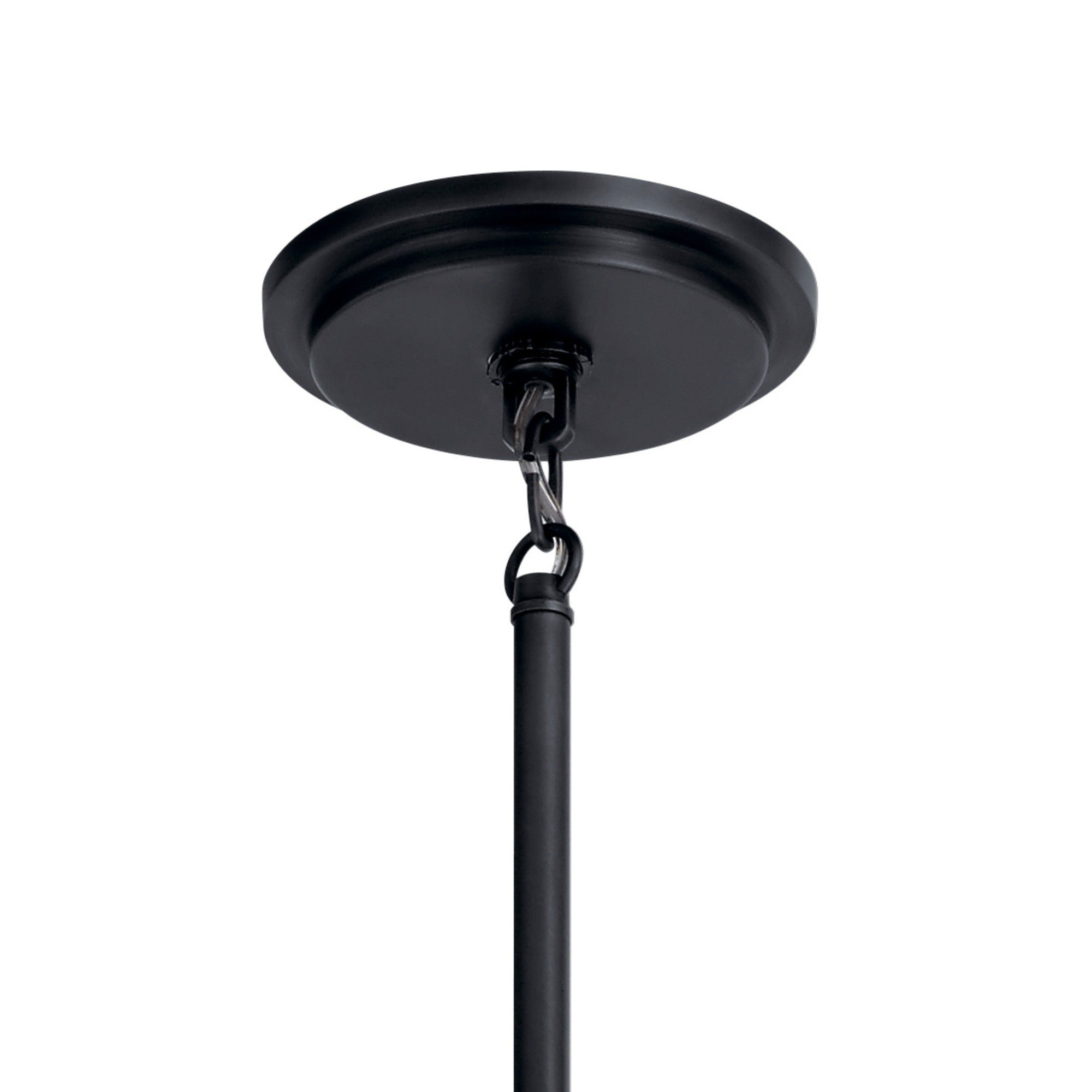 38 Inch 8-Light Black Chandelier by Alton - Modern Crystal Ceiling Light Fixture for Dining Room, Bedroom, and Living Room Decor