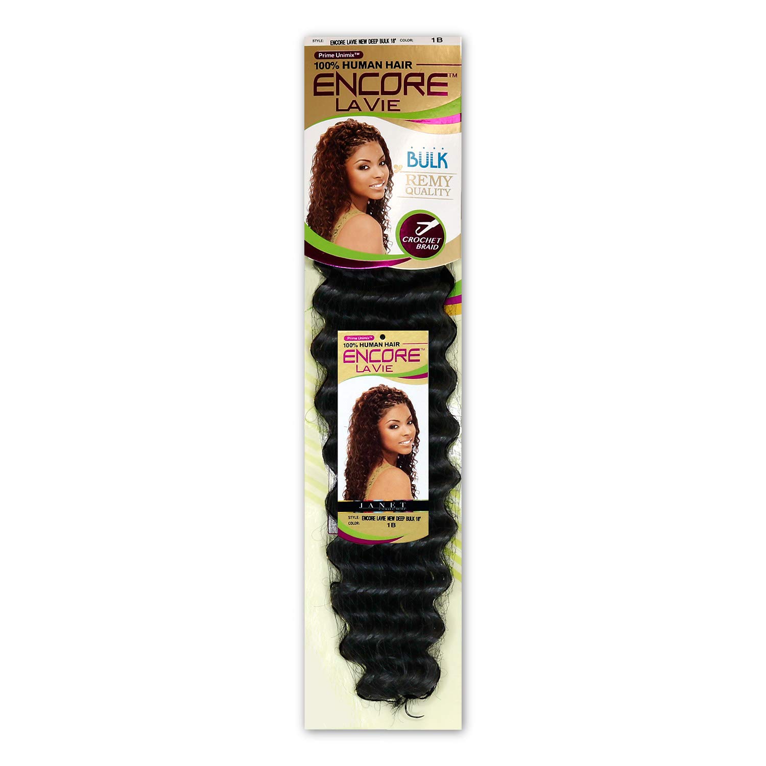 Janet Collection Human Hair Blend Braids Encore La Vie 18